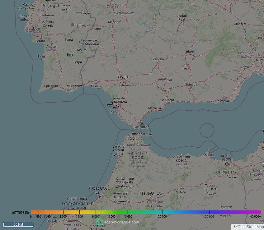 IntelskyB's tweet photo. 🇺🇸 United States Army ✈️ H60 ( Sikorsky UH-60M Black Hawk ) (18-20987, #AE61FF) as flight #LION714 was just spotted over 🇪🇸 Cadiz, #Spain.
🔴 Live tracking:
https://t.co/JiuumSIKeA
🖼️ by https://t.co/DmPVsxJHer https://t.co/QqjyL9uGPE