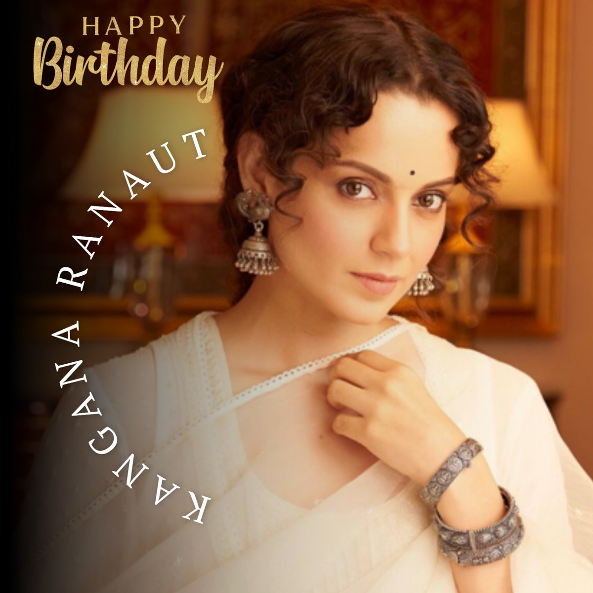 Happy Birthday to the fearless and talented @KanganaTeam 🎉🎂 May your day be as bold and beautiful as your spirit, filled with courage, creativity, and endless inspiration. Here's to celebrating a true icon of Bollywood! 💫🌟