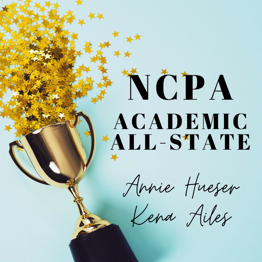 Shout out to Annie and Kena for earning Nebraska Chiropractor Physicians Association Academic All-State honors! Leading the way on the court and in the classroom 🙌🏼 #allin2324
