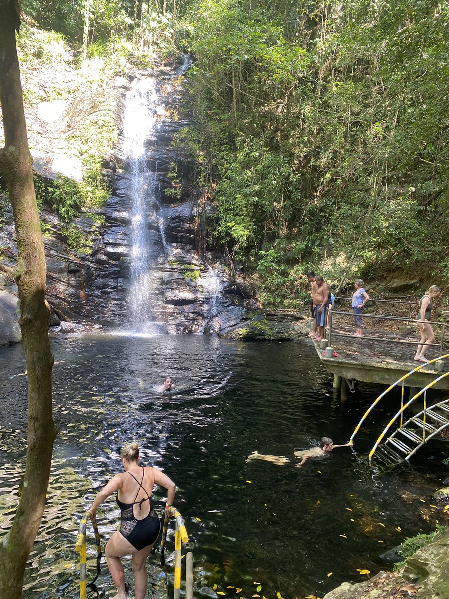 Da stew gibnut drop good after the ATV ⛰️⛰️ #travelbelize #adventure #waterfall