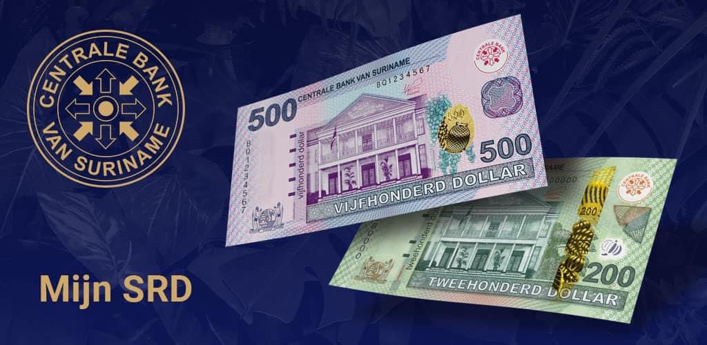 banknotescolle2's tweet photo. Centrale Bank Van Suriname🇸🇷 launches new SRD 200 and 500 banknotes https://t.co/fyPuD2cVff