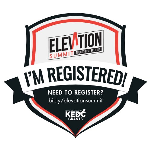 I’m so excited about Elevation Summit year 2! @KEDCGrants and @KyCharge really know how to party… and by party I mean quality professional learning! 
#ReadytoLEARN #LeadtheCHARGE