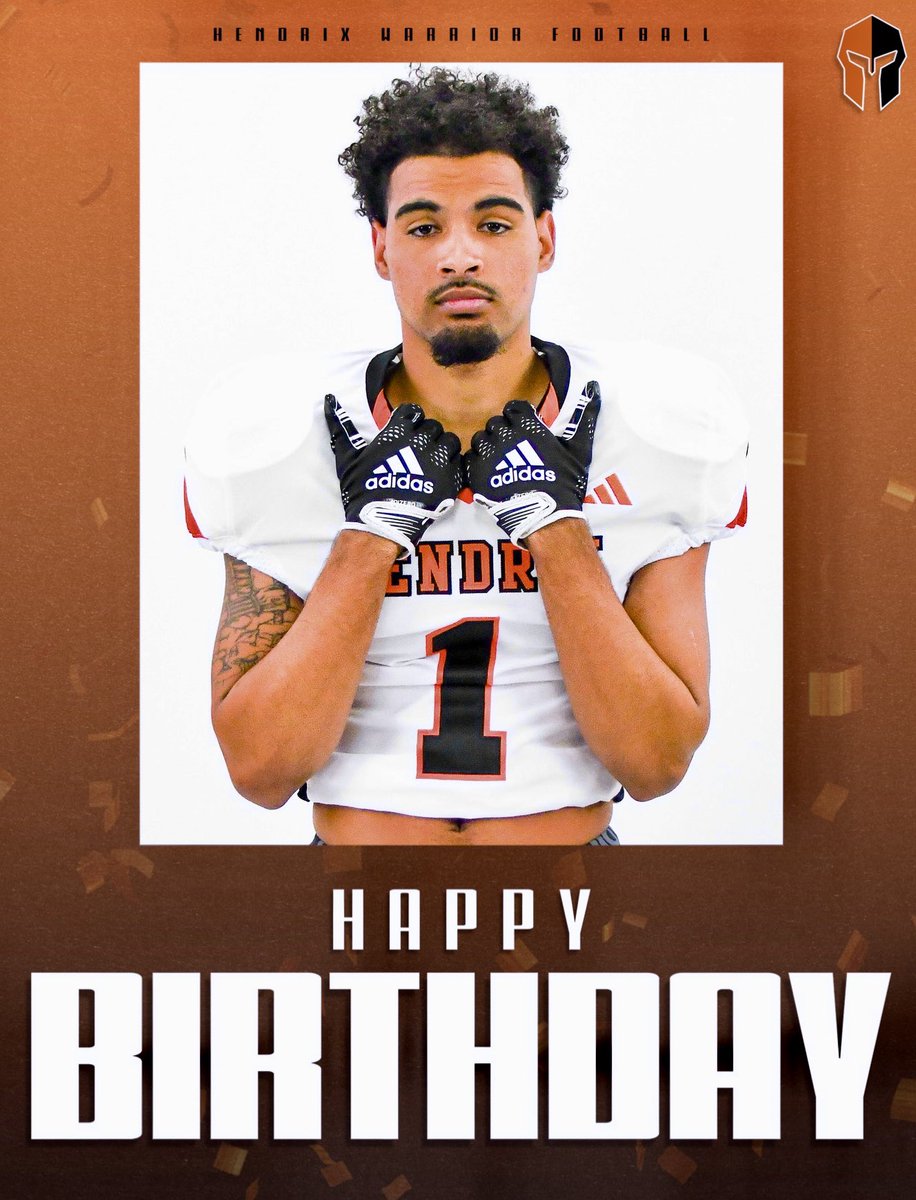 Happy Birthday to Hendrix Warrior #1 <a href="/Nick_johnson_5/">Nick Johnson</a>   DB out of Spiro HS (OK)! We hope you have a great day🎂🎉 <a href="/HendrixFootball/">#WeAreWarriors</a> 
<a href="/Spiro_Bulldogs/">Spiro Bulldog Football 🐾</a>