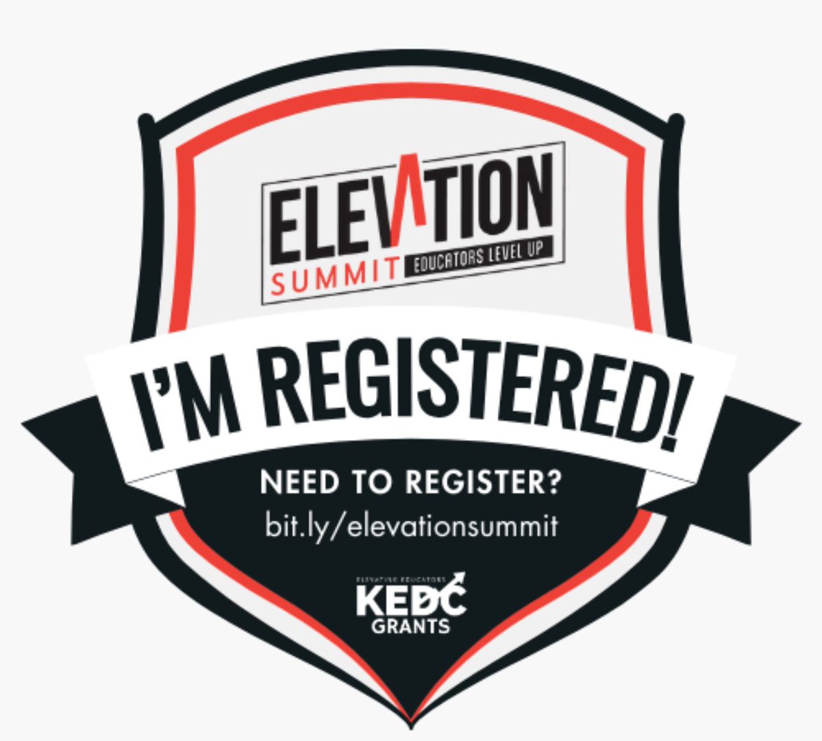 Got the email at 9:46 registered by 9:48! To say I’m excited is an understatement!! I love summer conference!! #readytolearn @KEDCGrants @KedcARTS