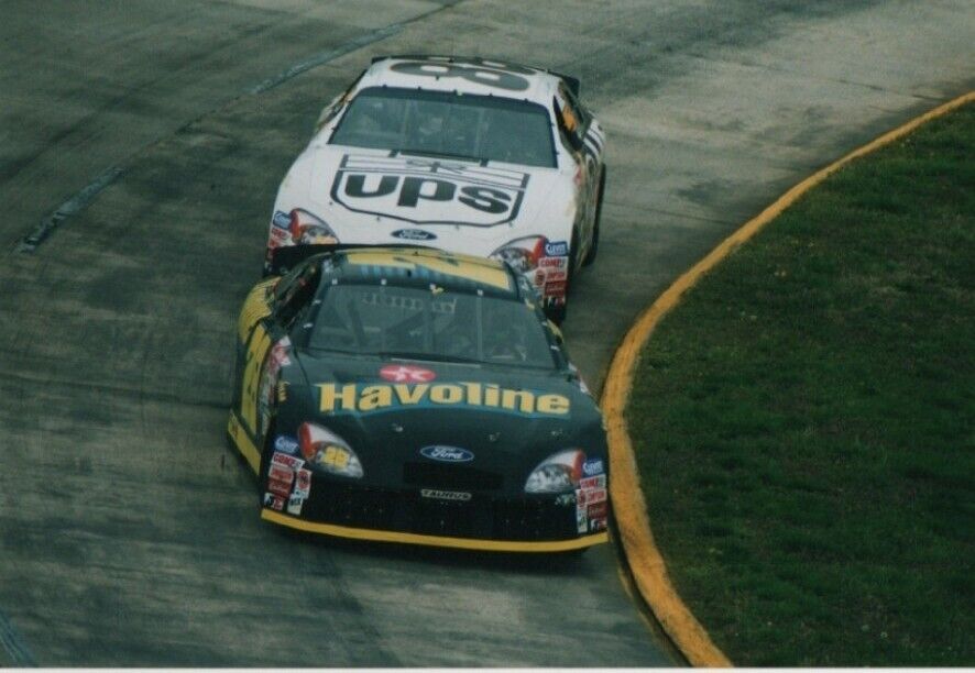 Ricky Rudd & Dale Jarrett @ Martinsville, 2002.