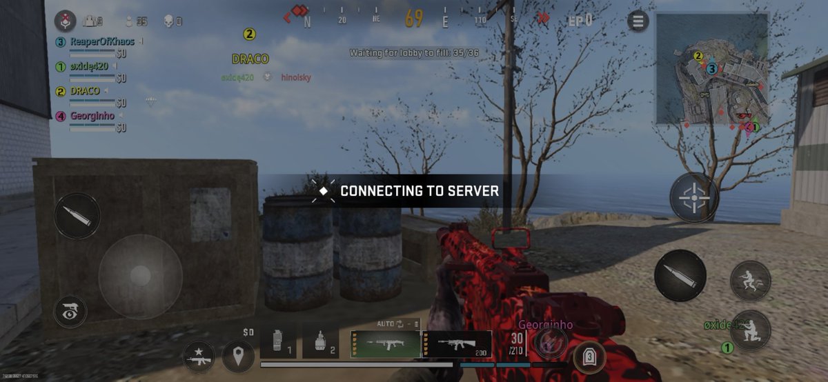 ReaperOfKhaos's tweet photo. @WarzoneMobile Playing on a samsung s24+ and this is all I get, then get backed out 🙄 https://t.co/5mWEP4CdCi