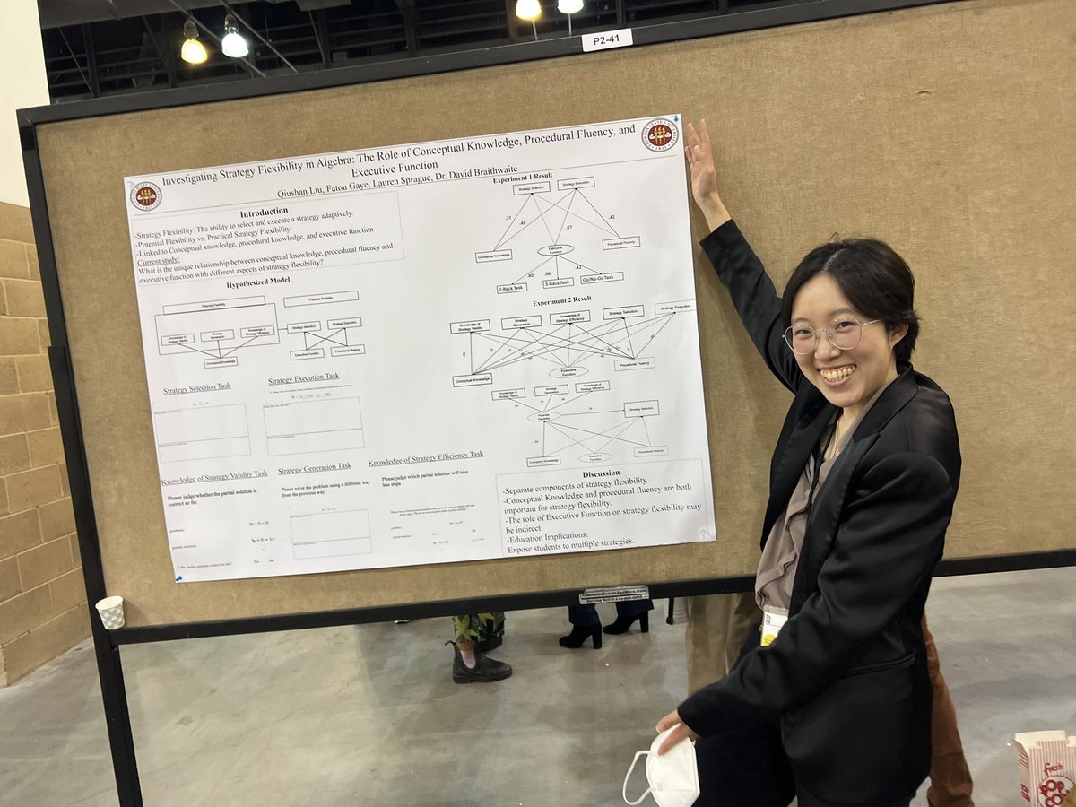 Really excited to present at #CDS2024. Had the most unique interaction: get to talk about my study and how it can inform education with a preservice teacher. Thank you to everyone who stopped by despite our exhaustion.