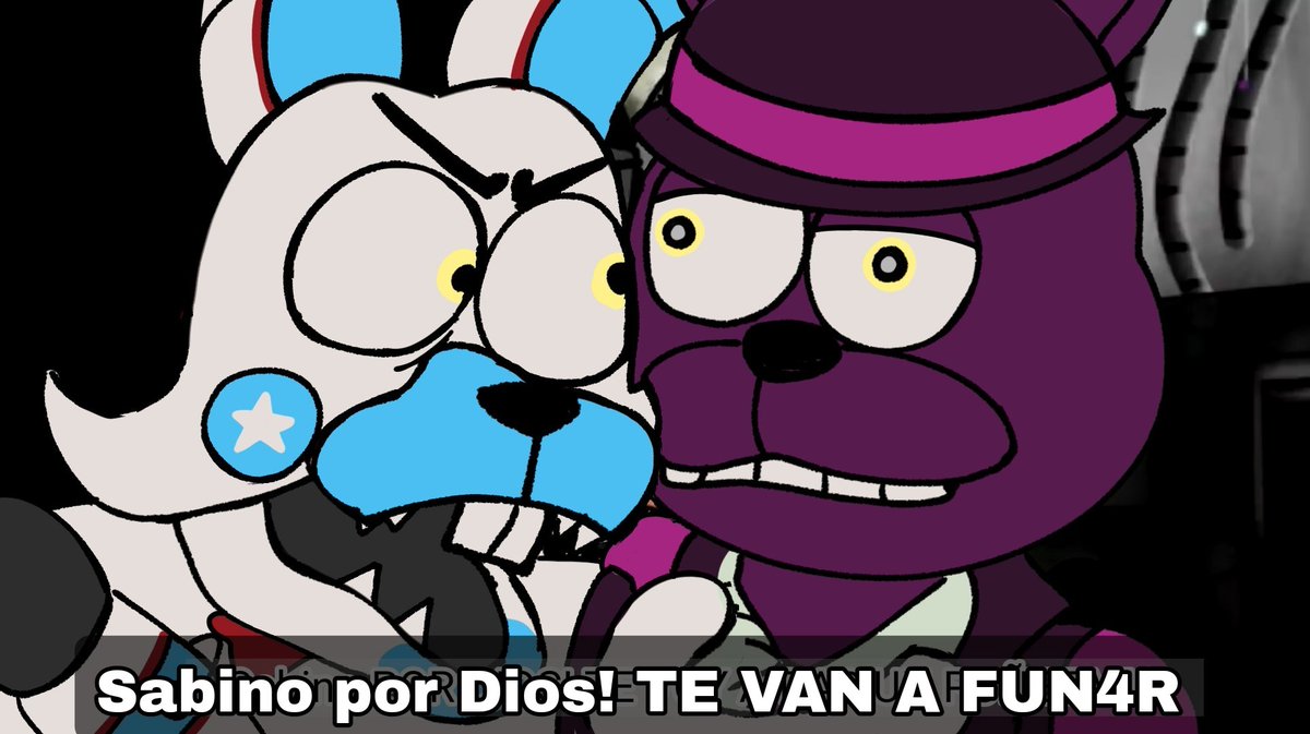 Fred19_87's tweet image. Ahora que funaron el FNAF Army edite unas fotos que tenían otro diálogo con estos diálogos, todo por humor
#FNAF #fnafarmy