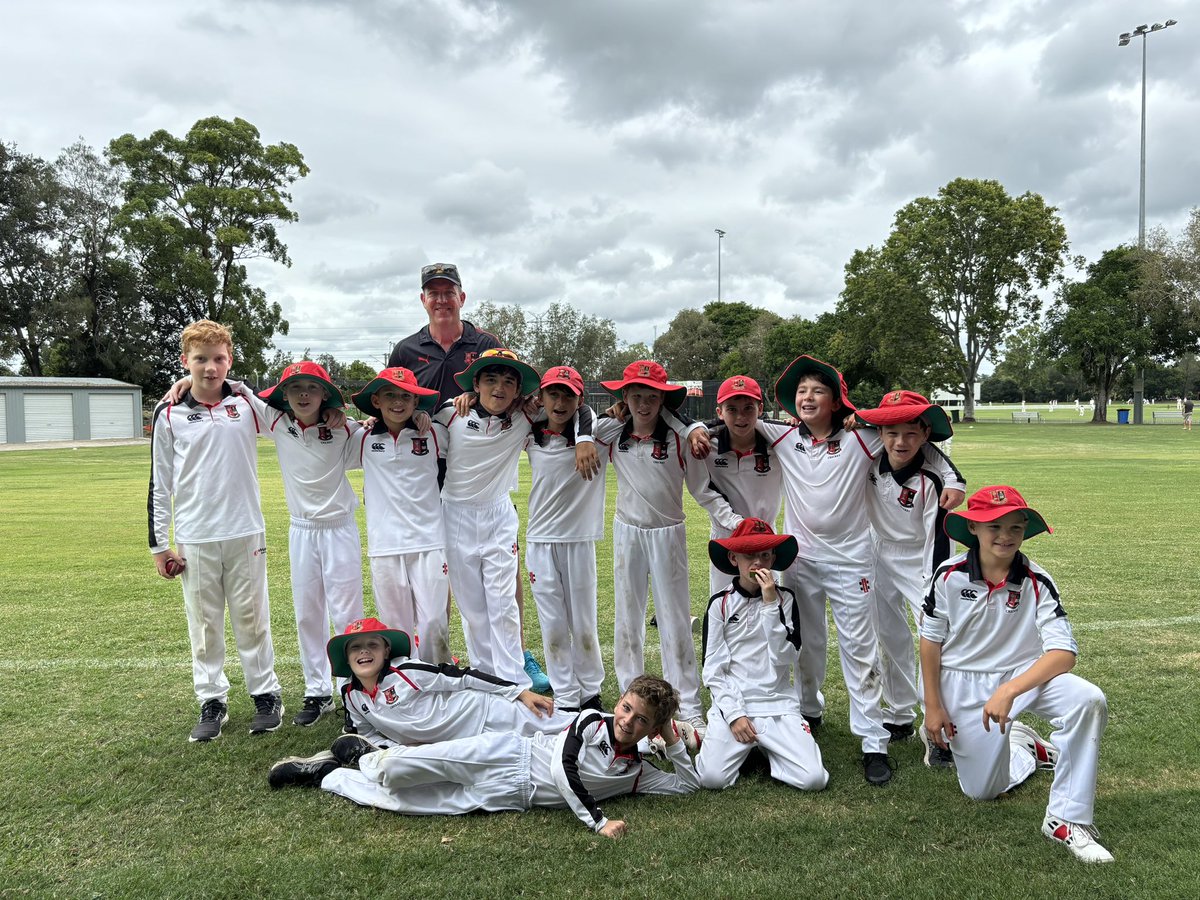 ar_birch's tweet photo. Gregory Terrace 5C’s win the GPS Premiership. Great season by a committed group of boys who are improving every game. @TerraceCricket https://t.co/pRNpk40wCL