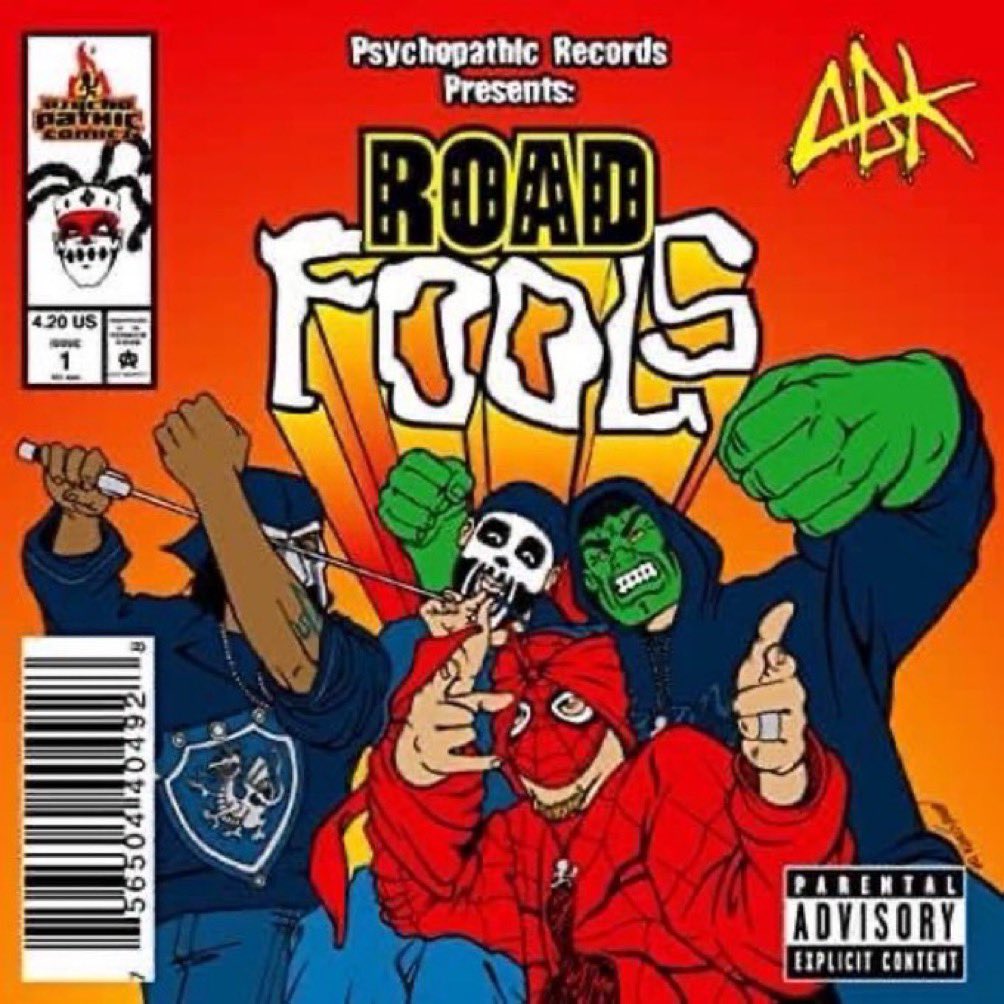19 years ago today, Krazy Klan member @ABKWarrior released his debut EP Road Fools under @Psychopathic instagram.com/p/C40yX7uL8br/