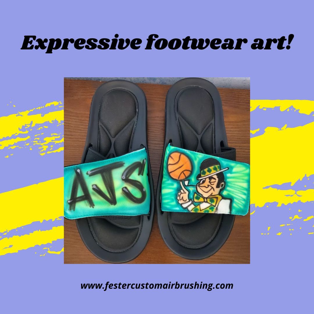 Absolutely adorable, and incredibly cozy! Fester's airbrushed slides are perfect for party favors or gifts!

#custompartyfavors #partyfavors #livepartyentertainment #creativegifts #uniqueparty #slidesandals #slides #customslides #comfysandals #festercustomairbrushing #airbrushart