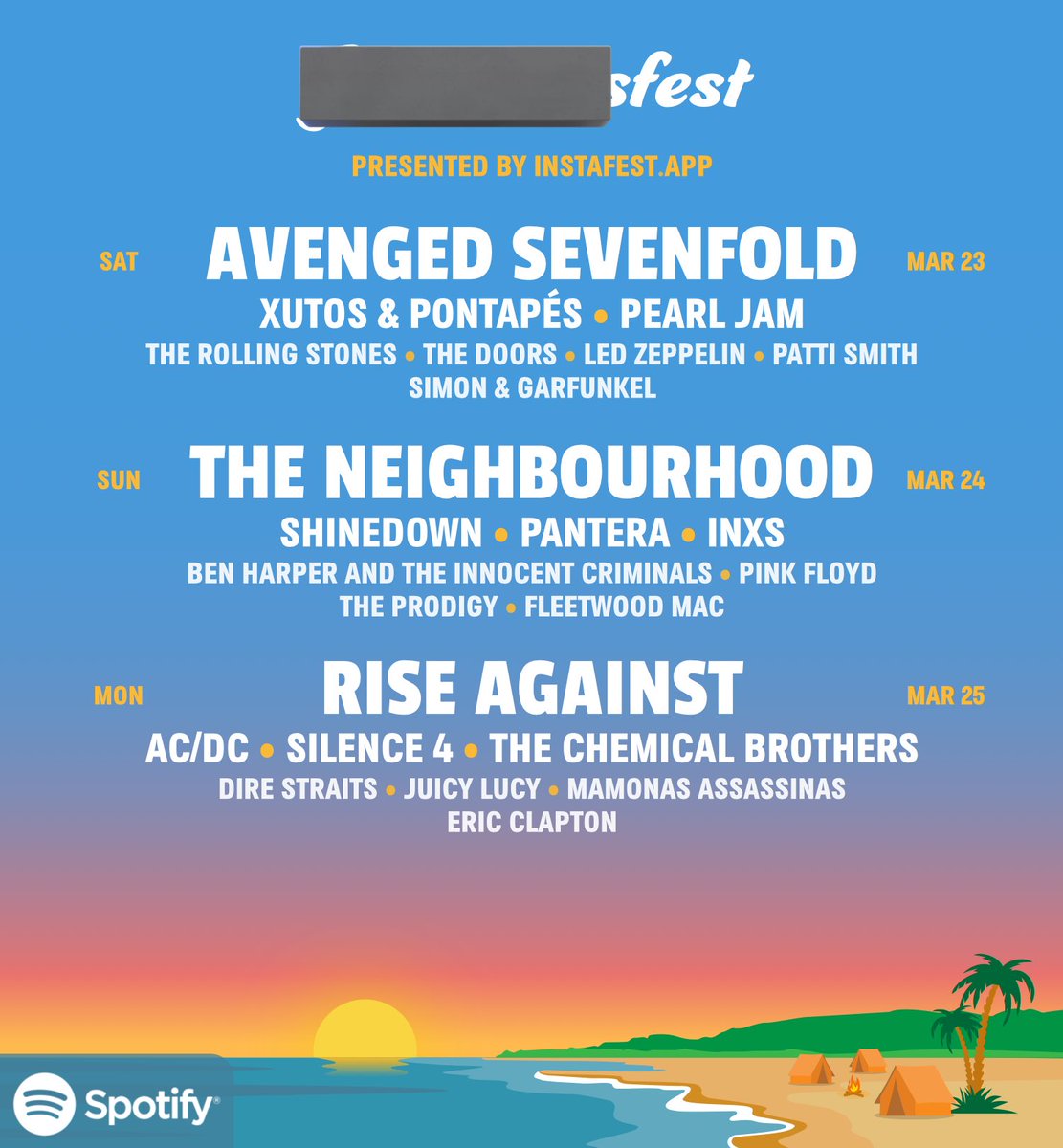 the nbhd and the chem brothers are so off place 😭😭