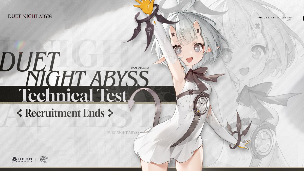 DNAbyss_EN's tweet photo. The Technical Test recruitment has ended.
We will send the qualification notice to Phoxhunters who are qualified for the test via email in the coming days.
You can follow our official accounts for further information.
Thank you for your attention, support, and participation in this event. We look forward to our next encounter!
