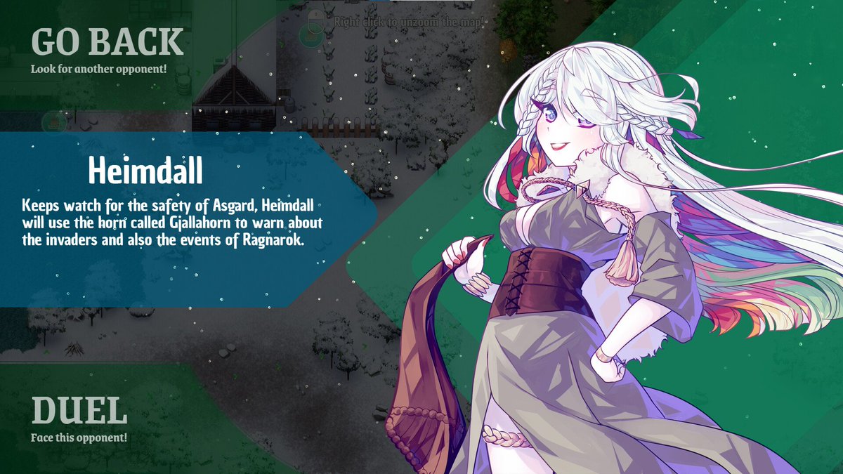 Very soon we will show some new Brazilian goddesses that will be on our new game! But for now, the keeper of Asgard, Heimdall!

Wishlist: store.steampowered.com/app/2481190

#screenshotsaturday 

#indiegame #gaming #steamgames #indiedev #gamedev ⁠#kamigamiccg #strategy #cardgame