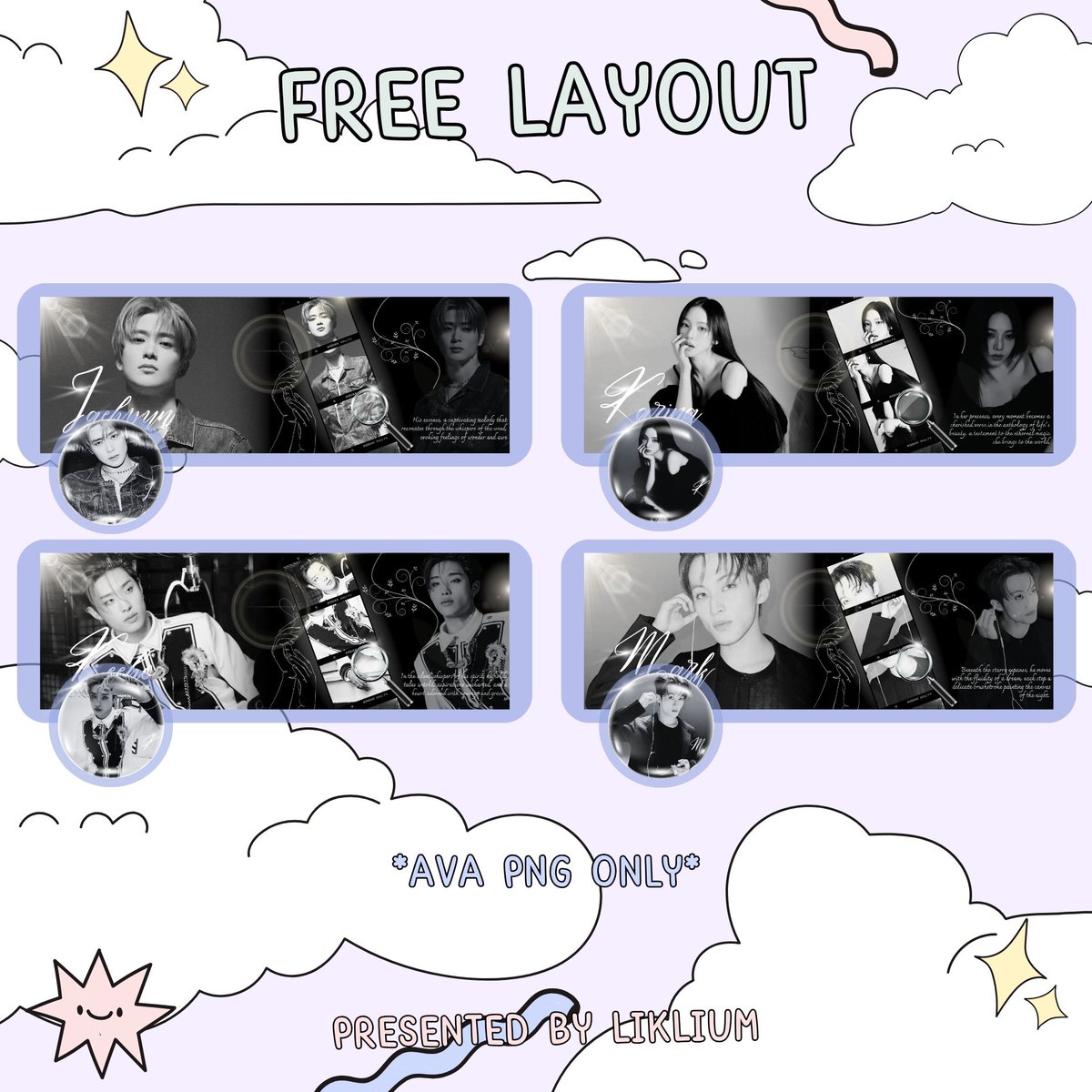 liklium's tweet photo. { retweets are so much appreciated! #zonauang #zonajajan }

HALOO❗dalam rangka merayakan ultah anakku yaitu Jordan's Best Day (@tarrxy) 🏃🏻‍♂️ aku ADA 10 FREE LAYOUT yang bisa kalian claim jam 21.10 WIB nanti ya 😏 syaratnya? scroll dulu yuk, gampang kok! 🤏🏻 https://t.co/TIKIyKNfpL