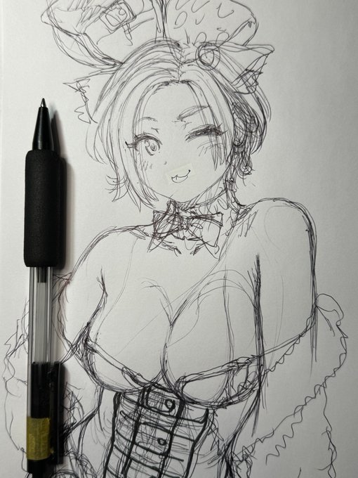 あの子がバニーガール🐰Skeb
VRChatオリキャラさんがバニーガール  
作業中 