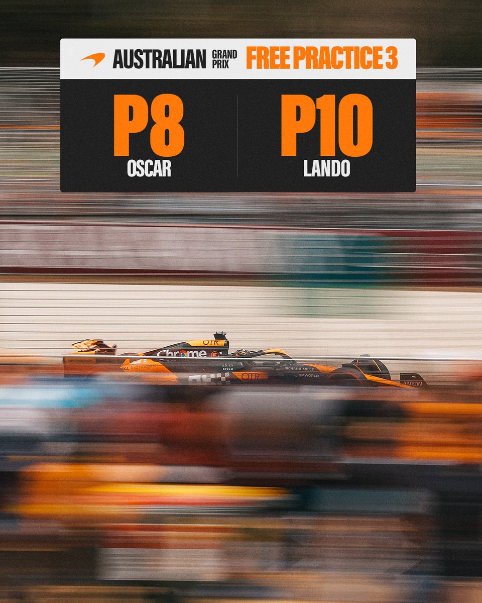 McLaren Mastercard Formula 1 Team tweet media