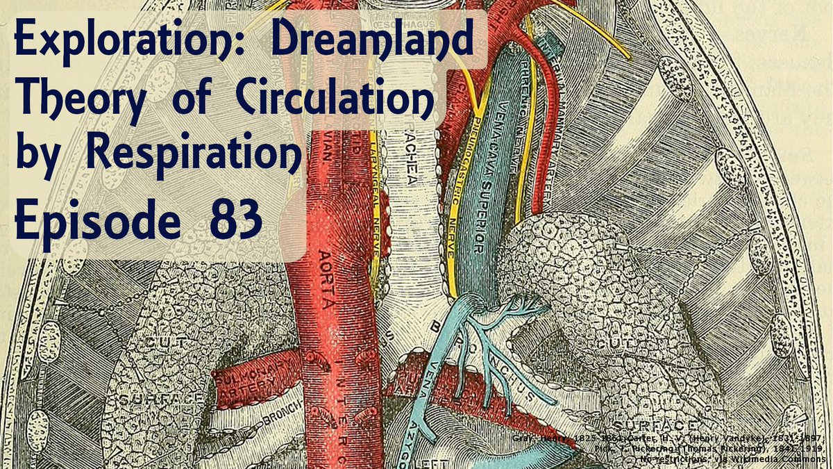 Join us for the next installment of “Theory of Circulation by Respiration” by Emma Willard. Find Episode 83 on your favorite podcatcher, our website, or on YT #NewEpisode