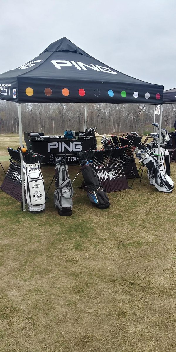 MorganGolfNC's tweet photo. Ping demo fitting day @RiverRunCCNC in Davidson N.C. was another outstanding day for Ping G430 Max 10 K driver &amp; for the Ping G730 irons. I want to thank the staff and members for the opportunity to visit.
.
.

#PING #GLe3 #G430 #G730 #i525 #Glide4 #PLD #PlayYourBest https://t.co/W3L5RcpZhU