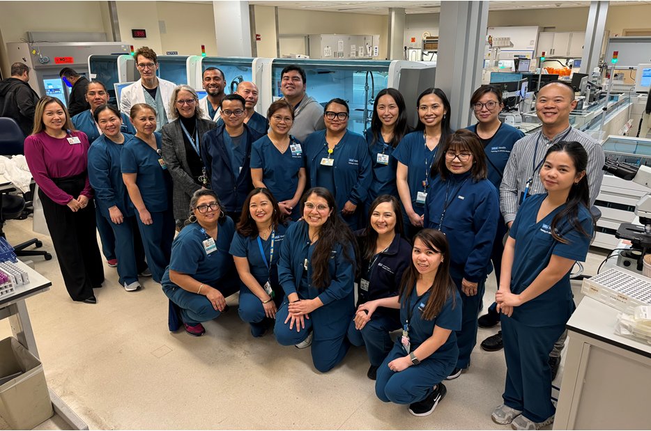 UCLA_Pathology's tweet image. Our Santa Monica Lab is comprised of the inpatient clinical lab &amp;amp; outpatient draw station. The #lab provides a wide range of lab services with advanced technologies that aid clinicians in diagnosing, treating, &amp;amp; monitoring diseases. Thank you SM Team! #ASCPLabWeek24 #PathX