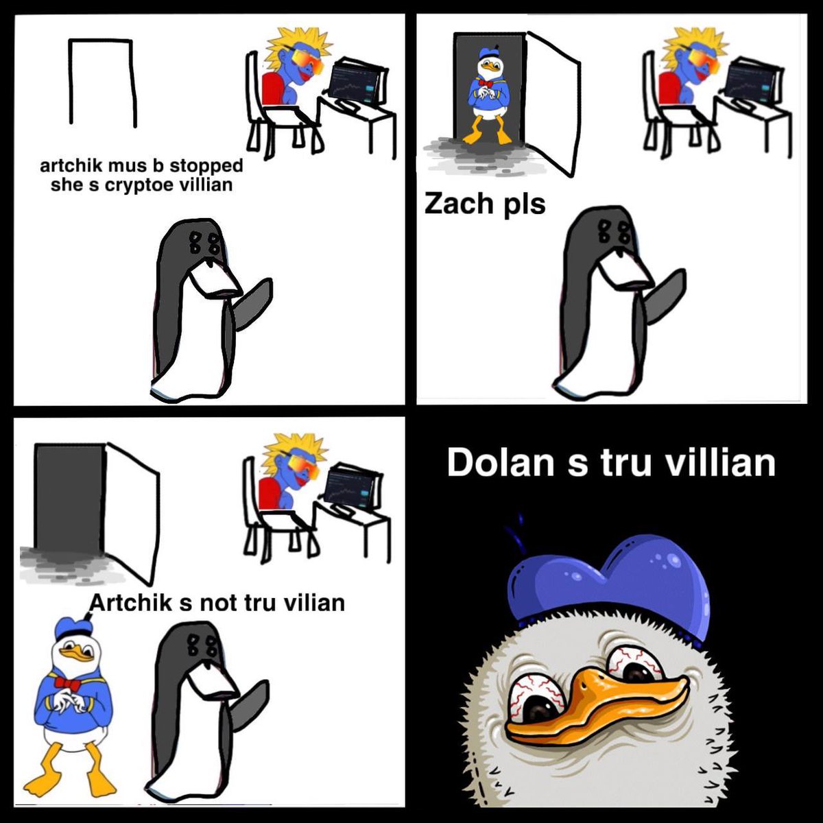 Mikey 🪓🦆 (@mikeytrading) on Twitter photo The tops not in until <a href="/digitalartchick/">Artchick 🔥👠</a> has conspiracy articles questioning her gender, and $DOLAN is also in a zachxbt thread, being accused of a ‘memecoin that promotes acts of violence’ 🪓🦆 The tops not in until <a href="/digitalartchick/">Artchick 🔥👠</a> has conspiracy articles questioning her gender, and $DOLAN is also in a zachxbt thread, being accused of a ‘memecoin that promotes acts of violence’ 🪓🦆