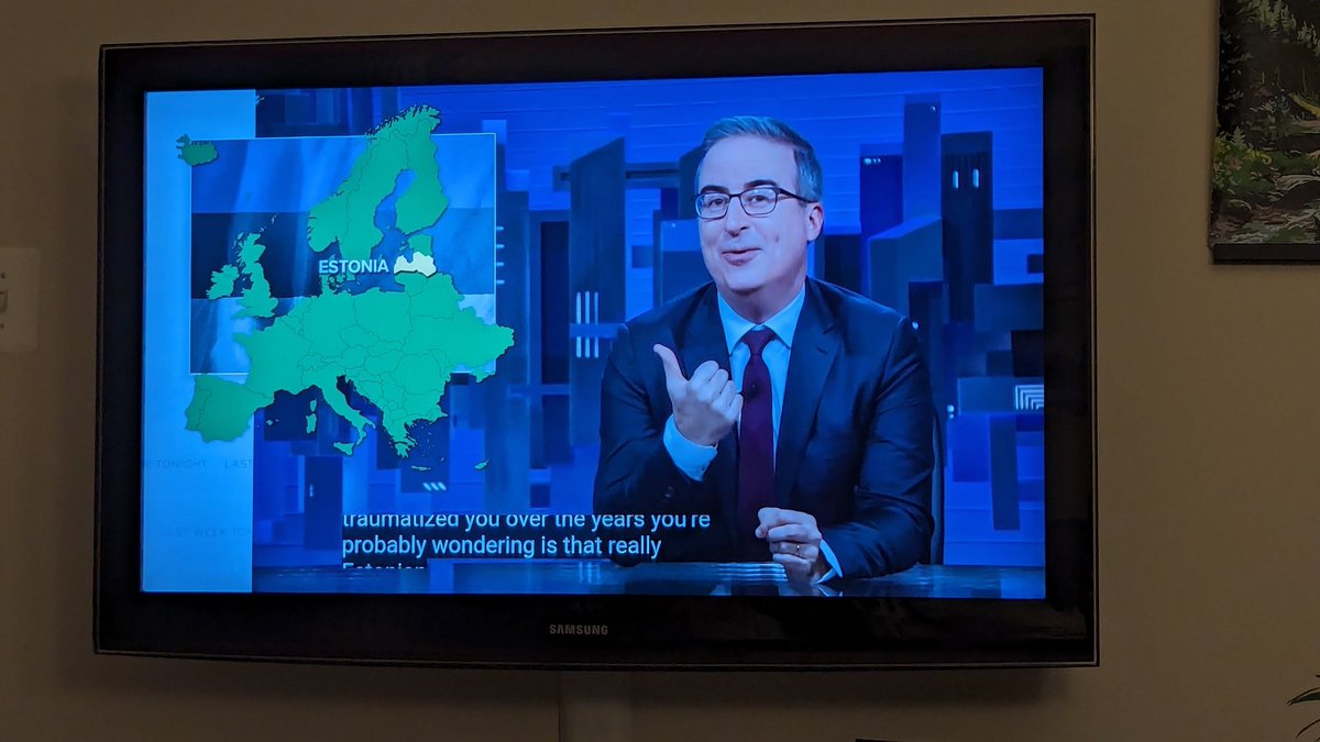 'is that really Estonia?' No, no it is not. #geoguessr & #JohnOliver