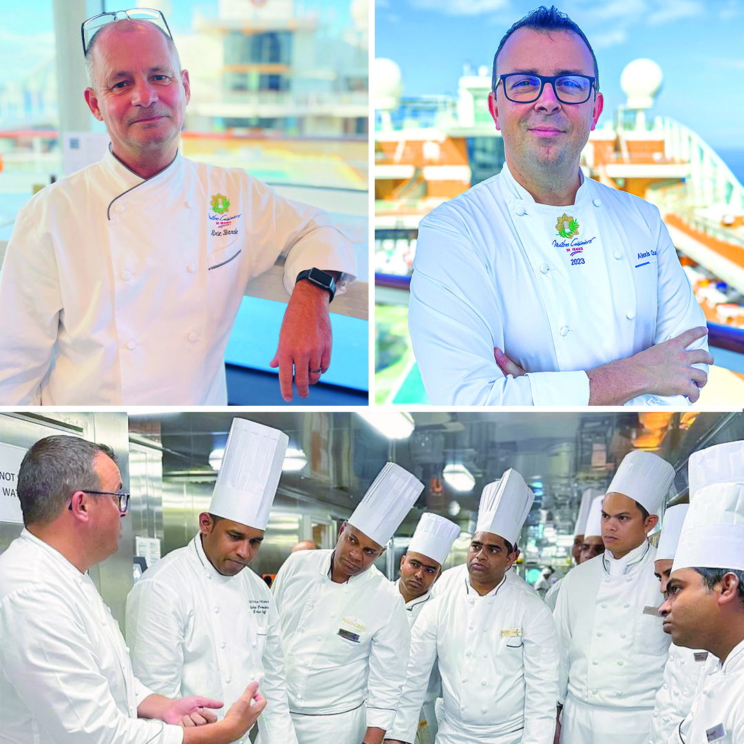 We’re thrilled to announce our very own Master Chefs of France, Alexis Quaretti & Eric Barale, are our new Executive Culinary Directors & will further Jacques Pépin’s incredible legacy, our founding father of #TheFinestCuisineatSea. Read more – bit.ly/3TPfMQD