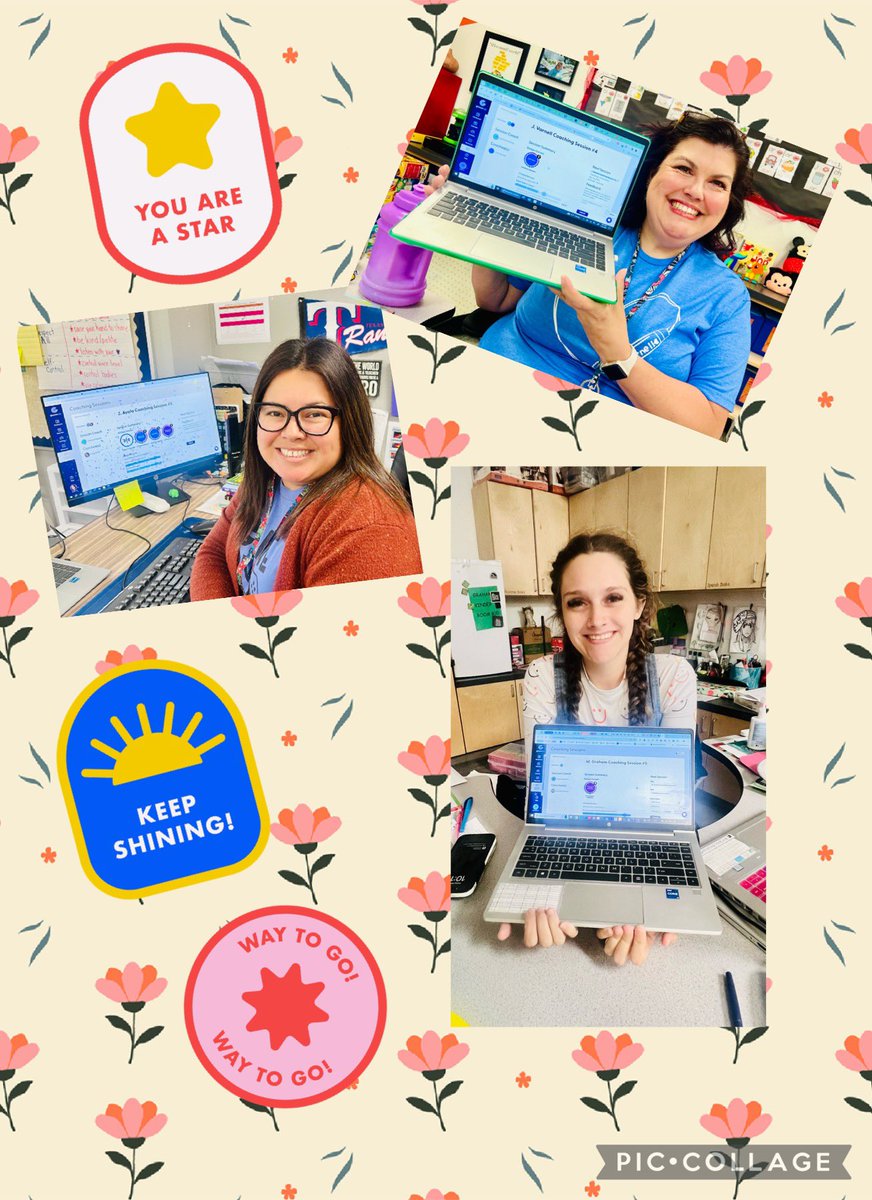 Please join me in congratulating these wonderful teachers for their success and growth! They have worked hard and earned more best practices badges through our coaching journey! @JonesAcademy1 @Mrs_Ayala_ @JulieVarnell Mariella Graham