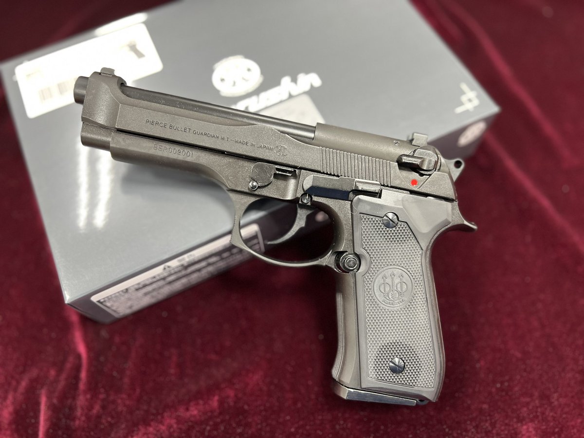 TamTam_akiba's tweet photo. 【ミリタリー】
#マルシン
#完成品モデルガン
#M92FS ブリガーディア ブラックHW
好評販売中です!
#GUN #MODELGUN #秋葉原 https://t.co/Xh9LcUKJ4M