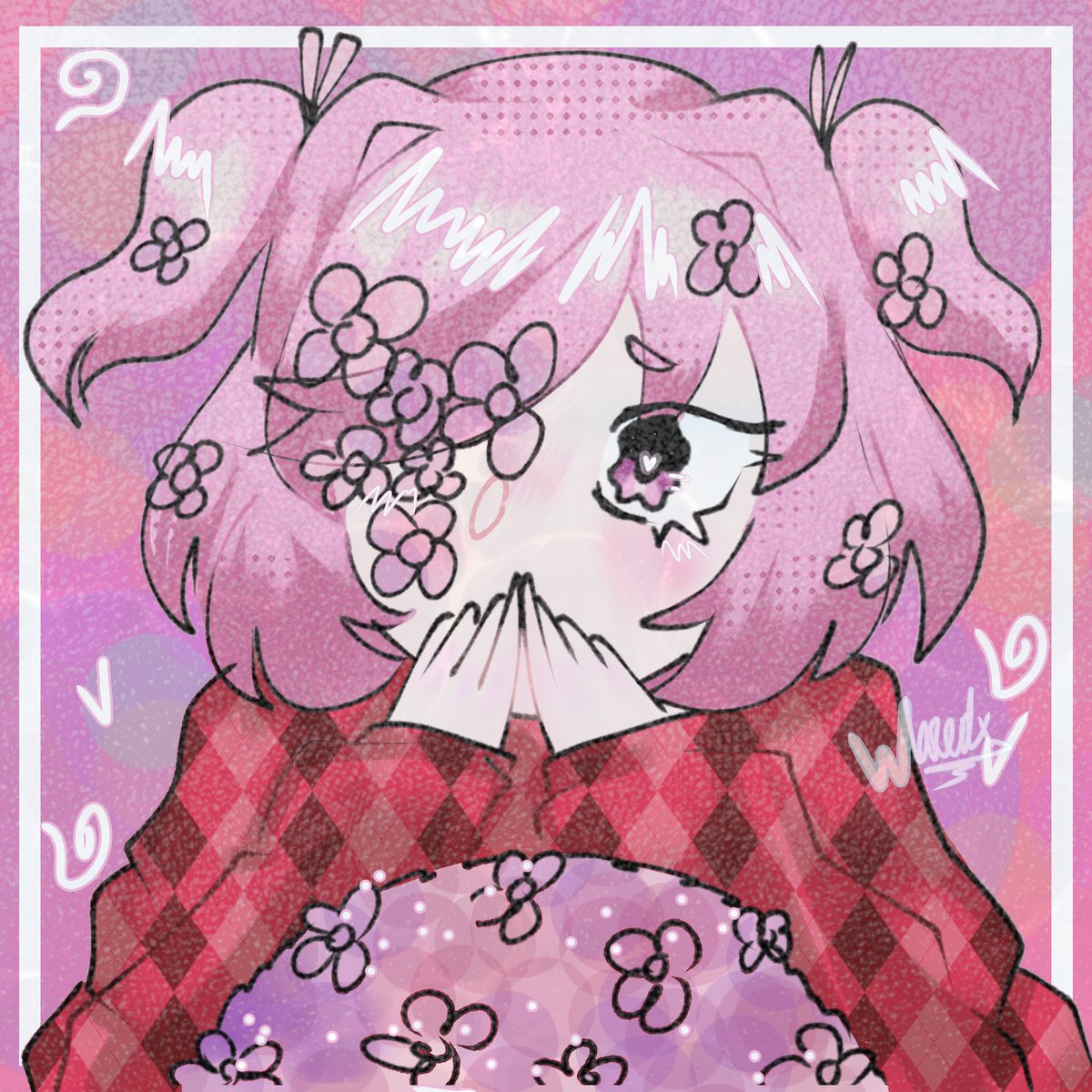 W043D's tweet image. 🍓NATSUKI

#DDLC #Natsuki #doki