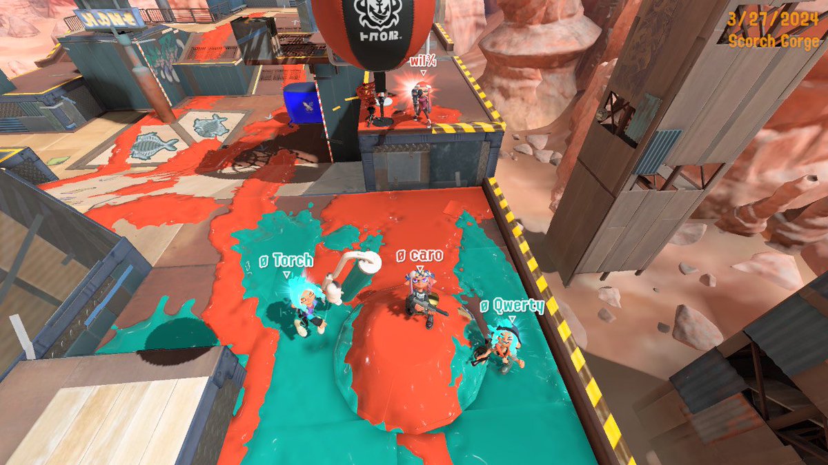 Chroma_Splat's tweet image. Chrøma + @wil_spl gets to gold bracket in FTIU 50!! WE’RE SO BACK!! Thanks for helping us get our PB in this tourney Wil!
caro - n tri, ttek, zap
Torch - carbon deco, v roller, wiper, stamper
Qwerty - tent, rapid deco, s blast 91
Wil - c liter and pencil (jail)