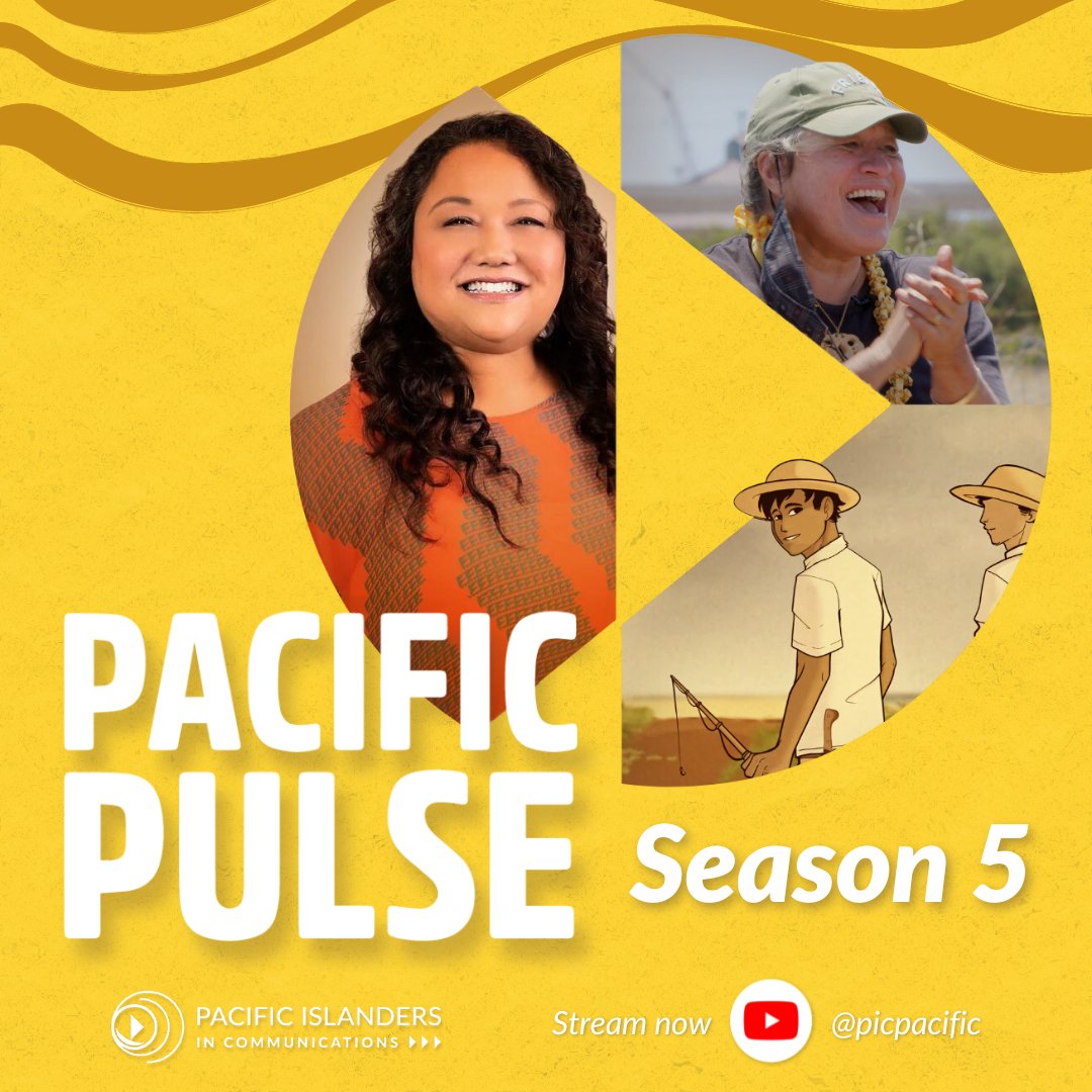 #PACIFICPULSE returns for Season 5! Produced by our friends at Pacific Islanders in Communications, all episodes will be available to stream for free on @PICpacific YouTube Channel. 🌊🌴 #ourstoriesmatter