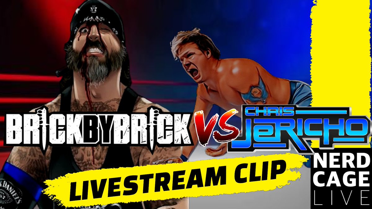 Check Out Our Clip From Our Recent Livestream With Mike Valente of Brick By Brick Telling The Epic Story of Why Chris Jericho Hates Him @nerd_cage @SaintGOfficial youtu.be/WtDghSb5xN8?si…