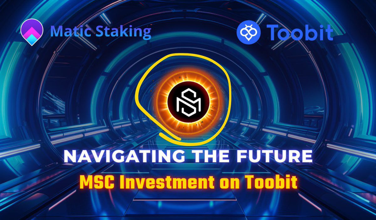 💥 Navigating the Future: MSC Investment on Toobit 💥

🌐 MaticStaking is not just an ordinary cryptocurrency project. It is a leap into the future of the blockchain market, providing unlimited growth opportunities for investors.

🌐 MSC is a powerful tool for investors to enter