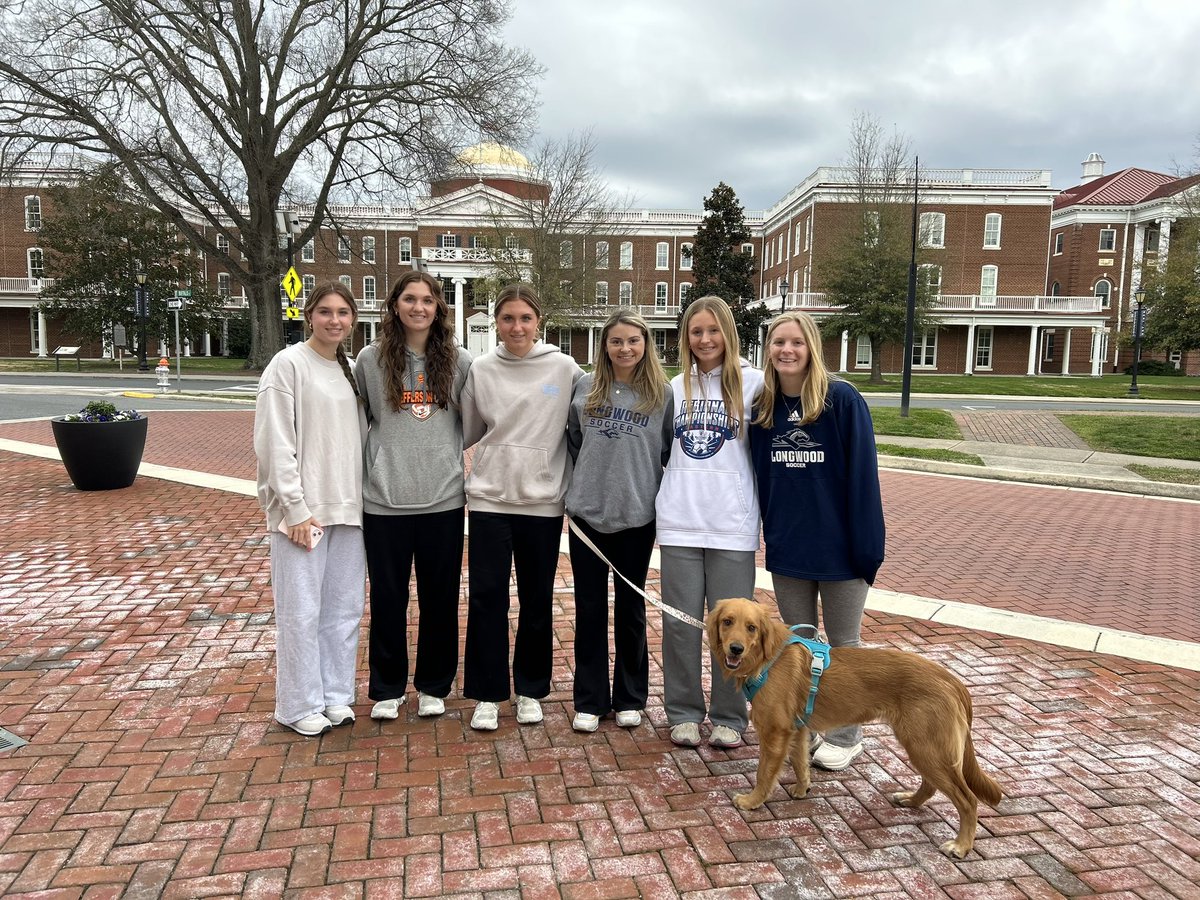 Had so much fun watching <a href="/Longwood_WOSO/">Longwood Women's Soccer</a> play in their spring game this evening and touring the beautiful campus!!