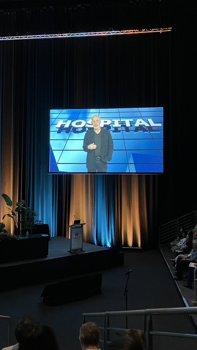 “No wakes up wanting to be a patient. They want to be a person … doing things they want to be doing without healthcare getting in the way” @StephenKlasko Fantastic @tsanz_thoracic opening address