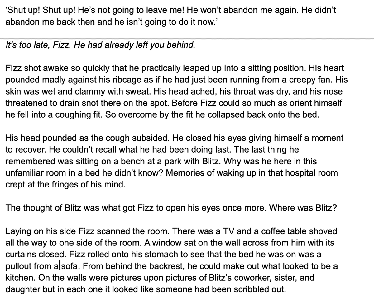 sleepydormous's tweet photo. Hello💖! Here is my final entry for #BlitzfizzWeek2024 . #Fizzarolli heads to #Blitzo's house for some catch-up time. Unfortunately, Fizz is having doubts after recalling all the horrible things he said about Blitz 😭.
Read here https://t.co/oewWN2i9YI
#BlitzFizz #BlitzFizzweek https://t.co/LJ1P9AVwOT