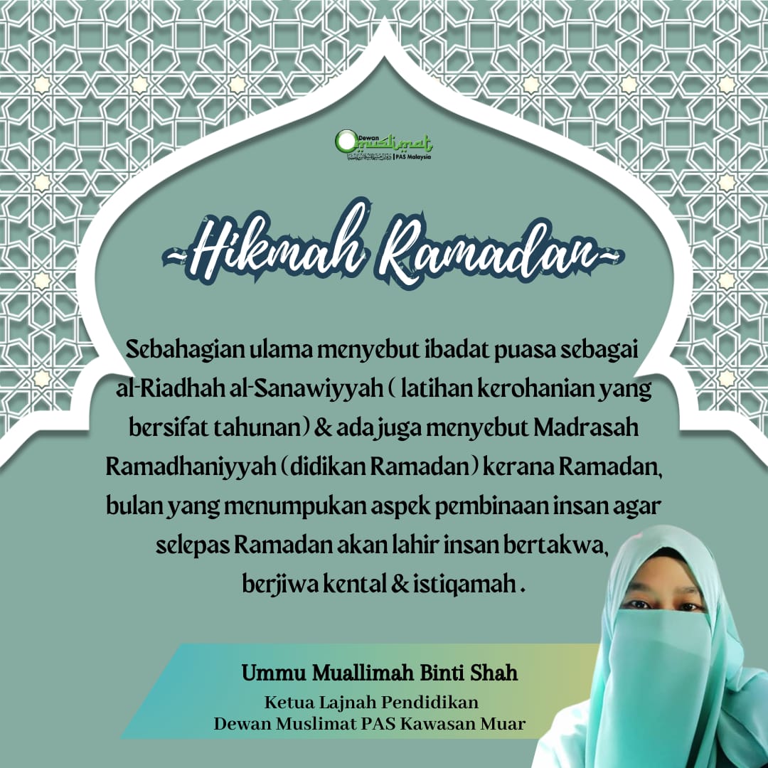 Dewan Muslimat PAS Muar tweet media