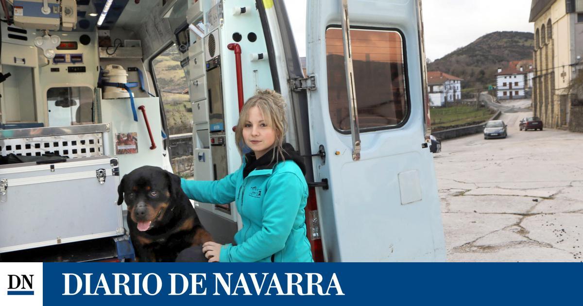Una joven navarra crea una clínica veterinaria móvil para vecinos de zonas rurales diariodenavarra.es/noticias/negoc…