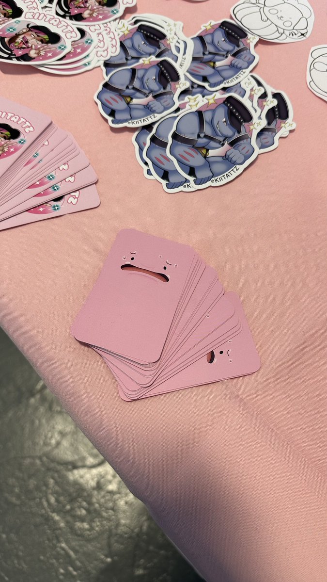 Scottish Tattoo Convention Time ! 💖💖 #queertattooer #queertattooartist #kawaiitattoo