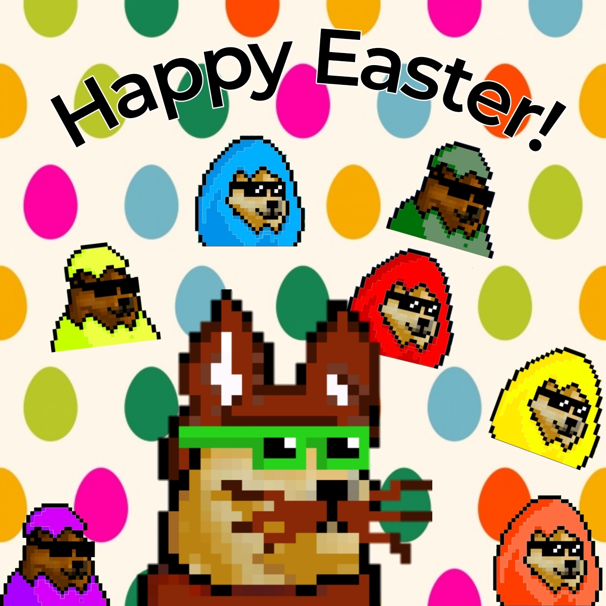 reallabs_one's tweet photo. 🌱🌹🌷🌻🌞️Giveaway🌞🌻🌷🌹🌱

GM Easter Bunnies and Easter Doges! 🐇🐰🎨🥚🐶🐕

The Days are getting longer, the flowers are growing and the weather is getting warmer. 🌞 Soon is Easter! 🌷 To celebrate our favorite spring Holiday, we are giving away a couple RealDogePunks NFTs! 🐕

All you have to do to enter the Giveaway is:

❤️ Like 
♻️ Retweet
🐶 Tag a couple friends who love Doge and NFTs

The winners get randomly selected on April the 2nd. 🐇🎨🥚

We wish you good luck! 🍀
Your RealLabs Team 🐶❤️

#Doge 🐶 #Dogechain 🐶⛓️ $Doge 🐕 $DC 🥇
🛒 RealDogePunks:
https://t.co/Nt0HMcMFxE

👪 Telegram Chat:
https://t.co/cPJ11uhRmC