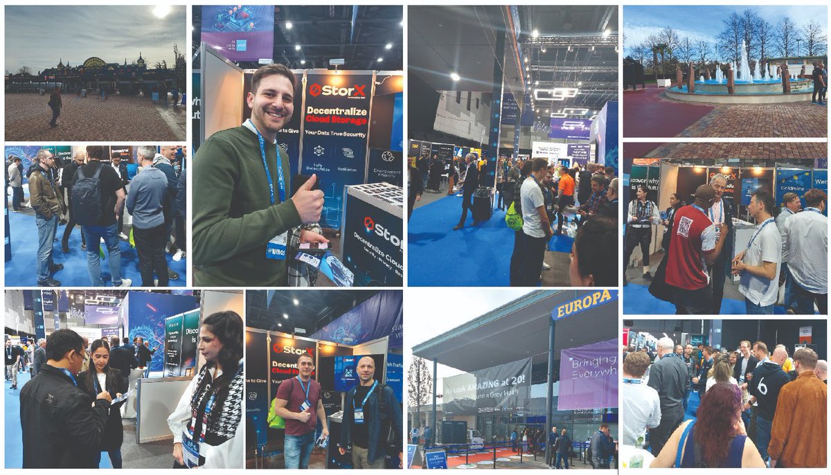 Memorable moments from @cloudfest: Connecting with industry leaders, showcasing our tech prowess, and envisioning a decentralized future! Big thanks to our team and everyone who contributed to making it a success! #StorXNetwork #CloudFest #SRX #XDCNetwork #BuiltOnXDC #XDC
