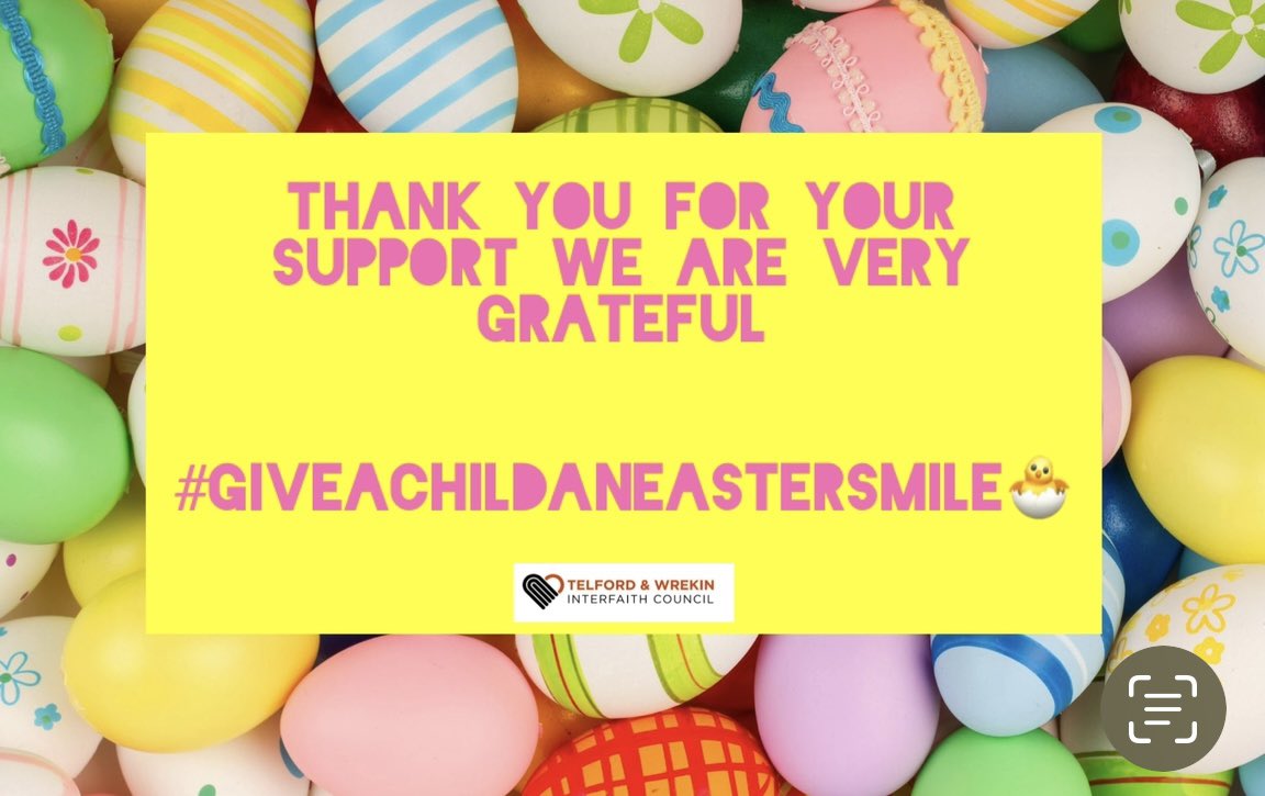 If you’re out shopping today and could pop a £1 egg into your trolley we would be very grateful #giveachildaneastersmile 🐣 Or could our poster be displayed at your workplace & you do a collection for us ? 1 egg = 1 Easter smile 🙏