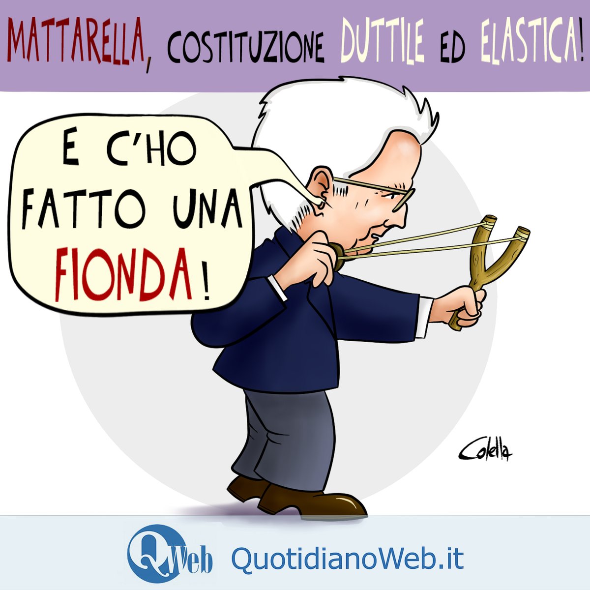 SatiQweb: bizzarro quanto impensabile sentire parlare Mattarella della nostra Costituzione come 'duttile ed elastica': quotidianoweb.it/cultura-e-soci… #Costituzione #Mattarella #costituzionalismo #satira #satiqweb #quotidianoweb