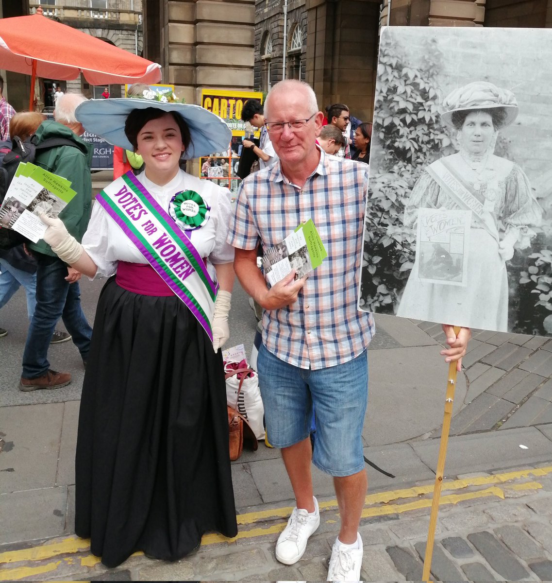 After many years of speaking proudly of great granny Alice, next Monday evening is the big one. The New Congress Theatre, Eastbourne, largest theatre on the south coast. Ruth and I will be reprising our Edfringe show. Audience around 1,300!