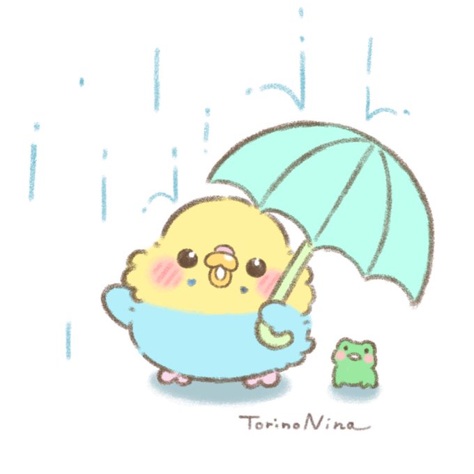 「frog rain」 illustration images(Latest)