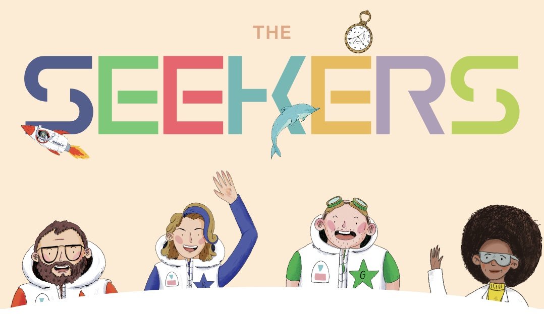 Get listening! A new episode of The Seekers Podcast is out TODAY! Episode 16: 'Farm Life, Digging in the Soil!' 🐖🌱🚜 👇👇👇 podfollow.com/the-seekers-po… Fun, educational audio adventures for 3-8yr olds and their families.