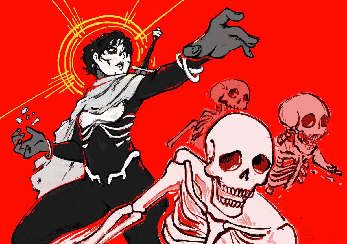 CuPriferous_'s tweet image. The Reverend Daughter #TheLockedTomb