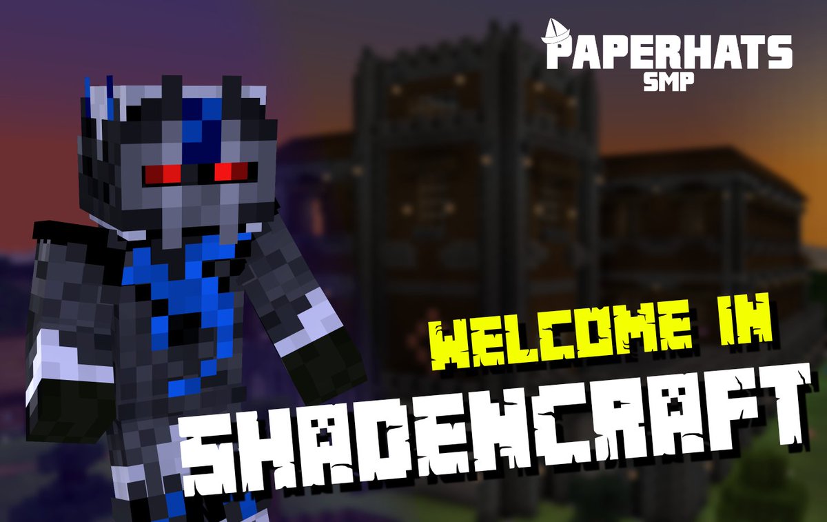 We're so proud to announce that the legendary <a href="/MinecraftShaden/">Shaden</a> is officially joining the Paperhats Crew!

Welcome to the team, Shaden! We hope you like shenanigans.
