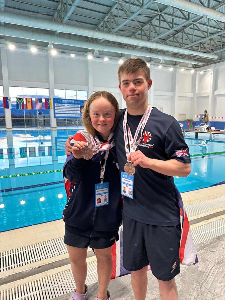It’s Day 3 at the World Down Syndrome Swimming Champs This morning’s heats (6.30GMT): 200m IM 100m Backstroke 50m Breaststroke 800m Freestyle Timed Final Good luck Team🇬🇧 Follow us on the live link 👇 youtube.com/channel/ Results available here 👇 sonuc.antalyayuzmetemsilciligi.com.tr